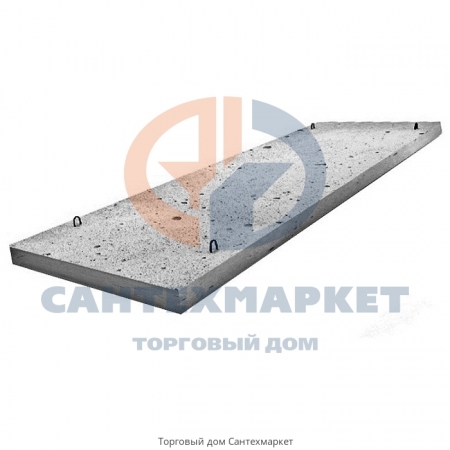 Плита покрытия теплотрасс ПТ 300.150.14-9