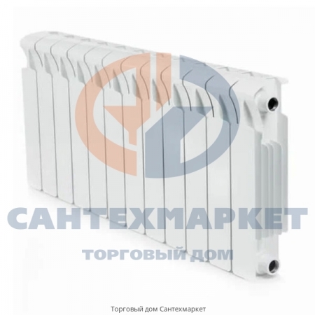 Радиатор биметаллический Monolit 350 Ventil 13 секций НП правое RIFAR RM35013НП50