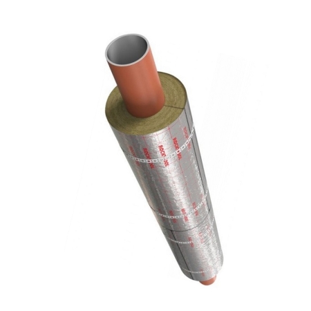 Цилиндр кашированный алюминиевой фольгой ROCKWOOL 40/21
