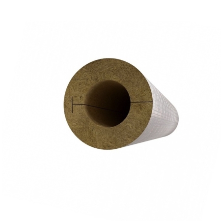 Цилиндр кашированный алюминиевой фольгой ROCKWOOL 40/18